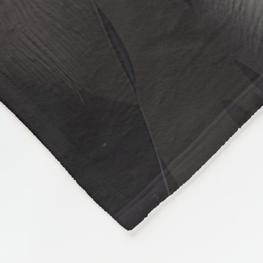 Dalmatiner mit Weihnachtsmann Weihnachten Fleecedecke (Ecke)