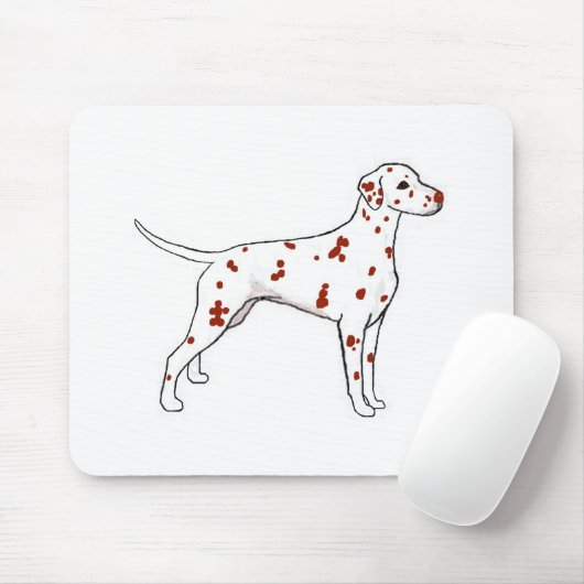 Dalmatiner Mousepad (Mit Mouse)