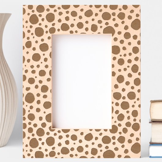 Dalmatiner-Muster Geätzte Rahmen