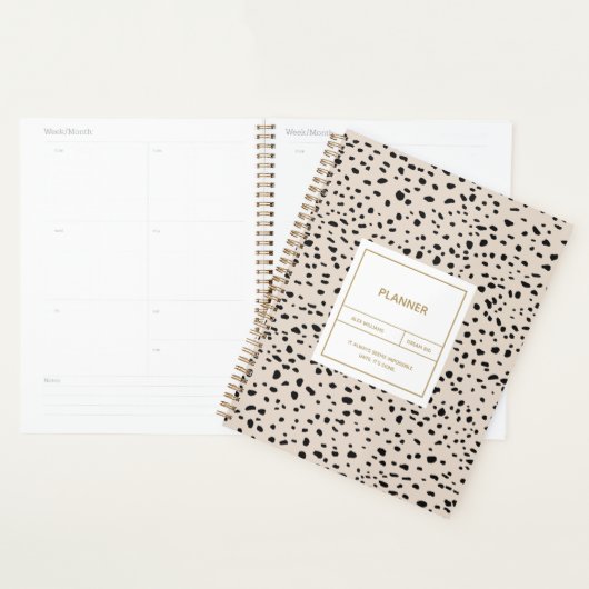 Dalmatiner Muster Soft Pink Plane Planer (Anzeige)
