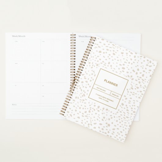 Dalmatiner-Musterplaner Planer (Anzeige)