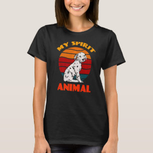 Dalmatiner My Spirit Animal Dog Retro T-Shirt