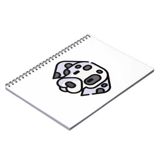 Dalmatiner Notizblock (Linke Seite)