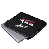 Dalmatiner Oma Laptopschutzhülle (Vorne Knopf)