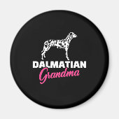 Dalmatiner Oma Magnet (Vorne)