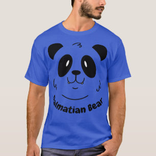 Dalmatiner Panda Bear Funny Chinese Animal Dog Jog T-Shirt
