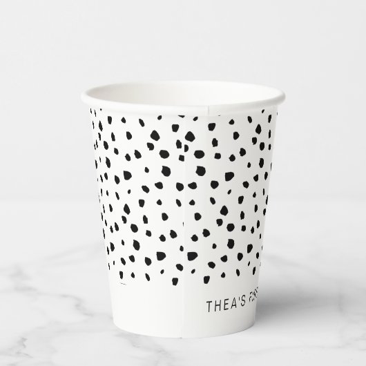 Dalmatiner Pappbecher (Rechts)