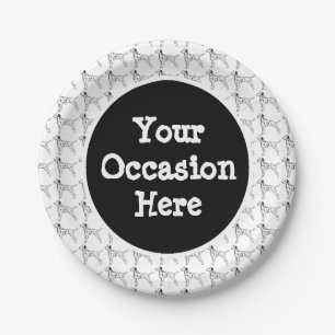 Dalmatiner-Party personifizieren Pappteller