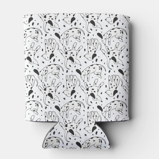 Dalmatiner Pattern Dosenkühler (Rückseite)