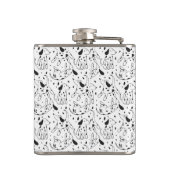 Dalmatiner Pattern Flachmann (Rückseite)