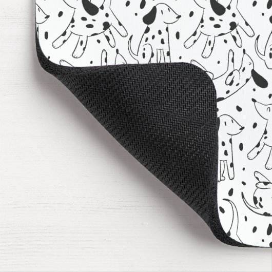 Dalmatiner Pattern Mousepad (Ecke)