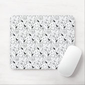 Dalmatiner Pattern Mousepad (Mit Mouse)