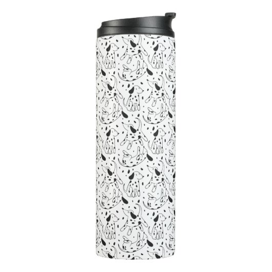 Dalmatiner Pattern Thermosbecher (Nach links gedreht)