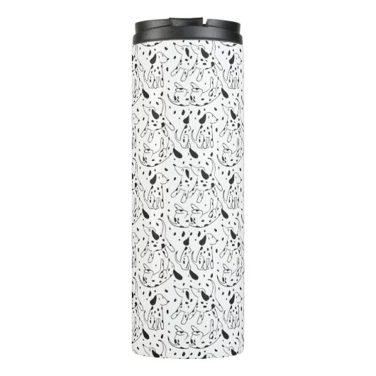 Dalmatiner Pattern Thermosbecher (Rückseite)