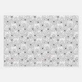 Dalmatiner Paws and Bones Geschenkpapier Set (Vorderseite 3)