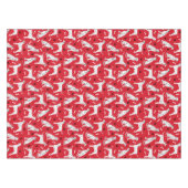 Dalmatiner Paws and Bones Tischdecke (Vorderseite (Horizontal))