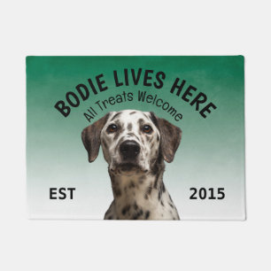 Dalmatiner Personalisiert Hund Lover Doormat Fußmatte