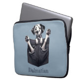 Dalmatiner Pocket Dog Laptopschutzhülle (Vorderseite Links)