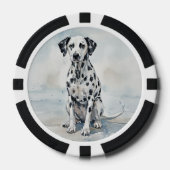 Dalmatiner Pokerchips (Vorderseite)