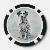 Dalmatiner Pokerchips (Rückseite)