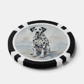 Dalmatiner Pokerchips (Einzeln)