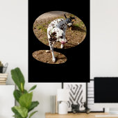 Dalmatiner Popout Art, Poster (Heimbüro)