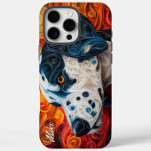Dalmatiner Portrait Case-Mate iPhone Hülle (Rückseite)