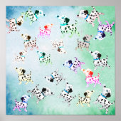 Dalmatiner Poster (Vorne)