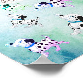 Dalmatiner Poster (Ecke)