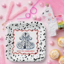 Dalmatiner Print Birthday | Schwarz-Weiß-Party