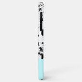 Dalmatiner Print mit Agua Blue Individuelle Name Case-Mate iPhone Hülle (Hinten/Links)