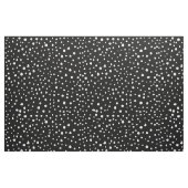 Dalmatiner Punkte, Dalmatiner Punkte, Schwarz und  Stoff (Fat Quarter (45,7 x 55,9 cm))