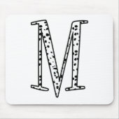 Dalmatiner-Punkte M Mousepad (Vorne)