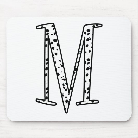 Dalmatiner-Punkte M Mousepad (Vorne)