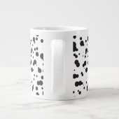 Dalmatiner Punkte Muster Jumbo-Tasse (Rückseite)