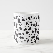 Dalmatiner Punkte Muster Jumbo-Tasse (Vorderseite)