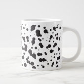 Dalmatiner Punkte Muster Jumbo-Tasse (Rechts)