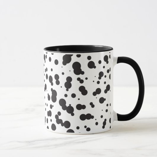 Dalmatiner Punkte Muster Tasse (Rechts)