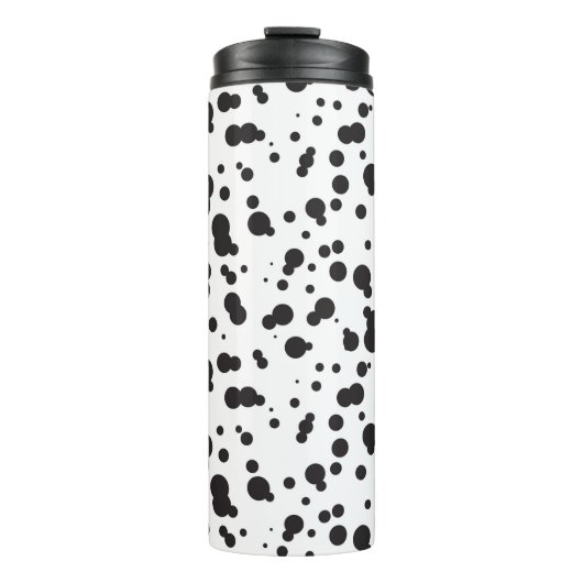 Dalmatiner Punkte Muster Thermosbecher (Vorderseite)