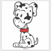 Dalmatiner Puppy Aufkleber (Blatt)