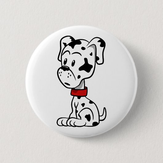 Dalmatiner Puppy Button (Vorderseite)