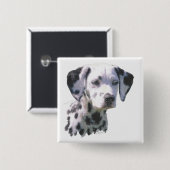 Dalmatiner Puppy Button (Vorne & Hinten)