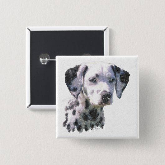 Dalmatiner Puppy Button (Vorne & Hinten)