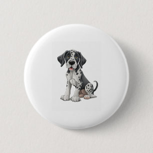 Dalmatiner Puppy Dog Premium Scoop Button