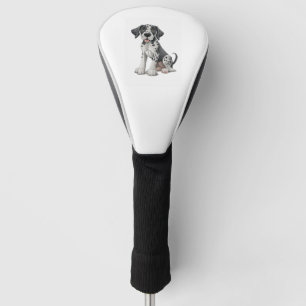 Dalmatiner Puppy Dog Premium Scoop Golf Headcover