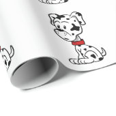 Dalmatiner Puppy Geschenkpapier (Rolleneckpunkt)