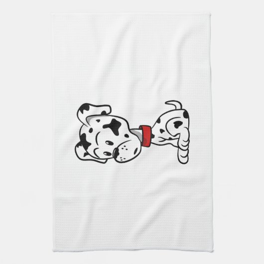 Dalmatiner Puppy Geschirrtuch (Vertikal)