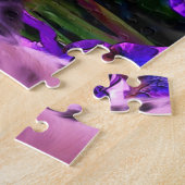 Dalmatiner Puppy Iris Blume Hund Kunst Puzzle (Seite)