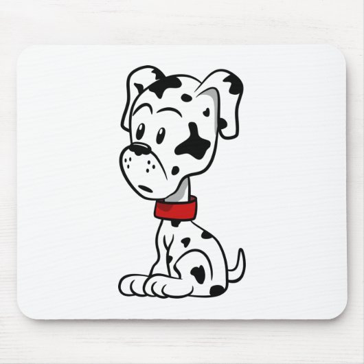 Dalmatiner Puppy Mousepad (Vorne)