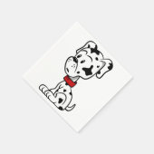 Dalmatiner Puppy Serviette (Ecke)